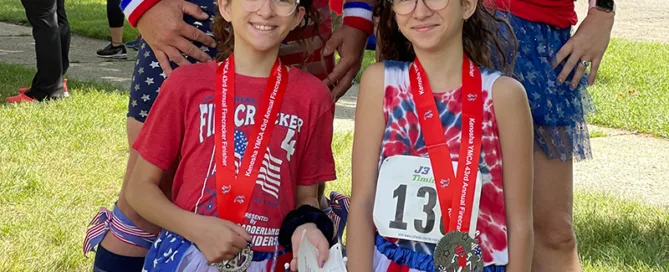 Two Girls Who Won Spirit Award Winners.