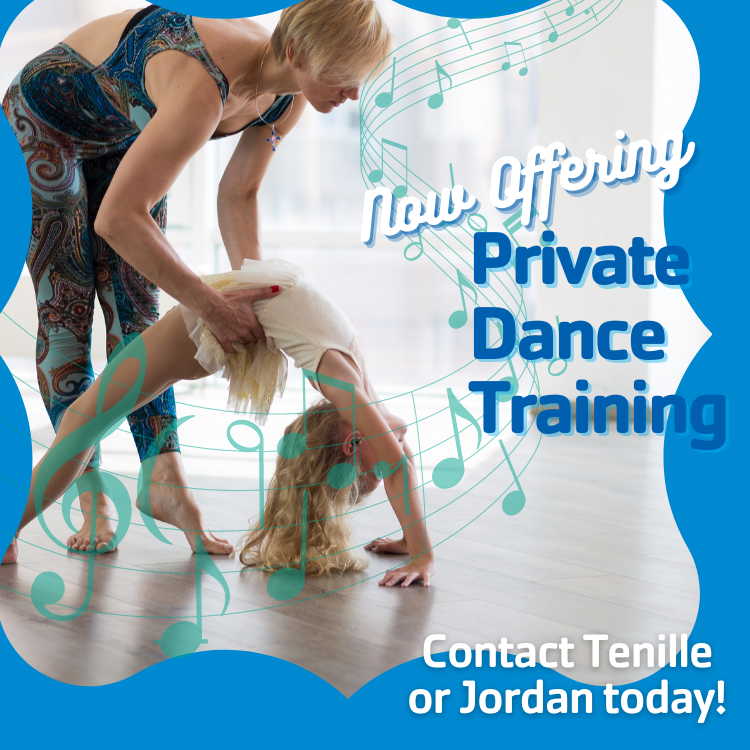 Now offering Private Dance Training, contact the Y today