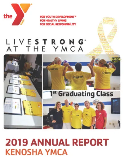 Kenosha Ymca 2019 Annual Report Cover Image 400x517