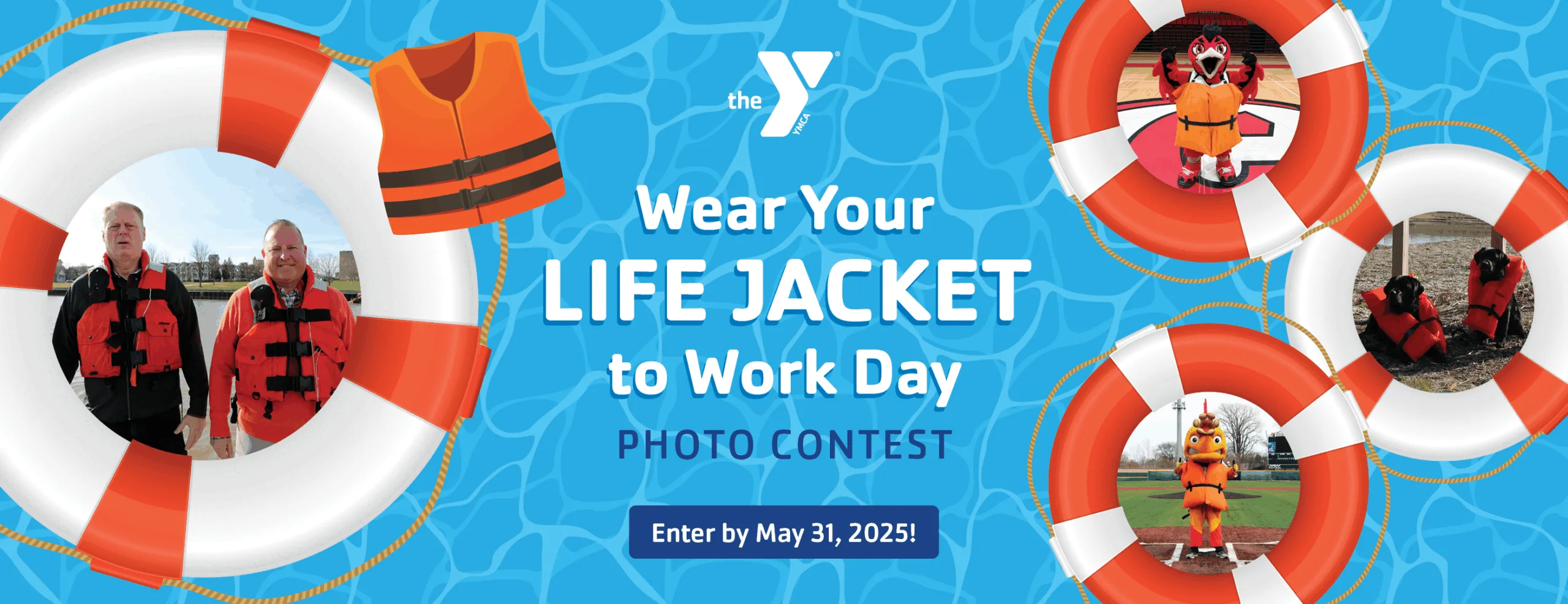 Kenosha YMCA Wear Your Life Jacket to Work Day PHOTO CONTEST Kenosha YMCA Wear Your Life Jacket to Work Day PHOTO CONTEST
