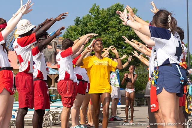 World Largest Swim Lesson