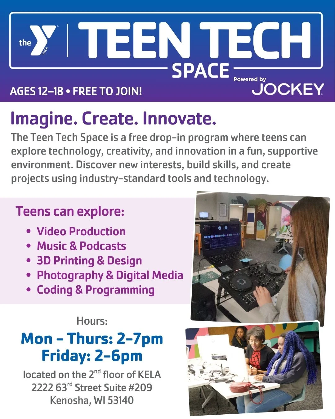 Teen Tech Space Ad